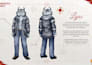 draw custom character sheet, character design, and furry reference sheet